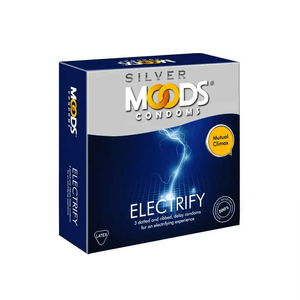 Moods Gold Electrify Condom 3's Pack